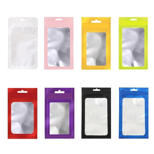 Pearlescent Bag Selvforseglingspose SORT black