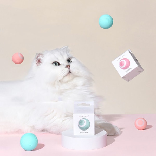 Elektriska Automatiska Rullande Smarta Katt Leksaker green