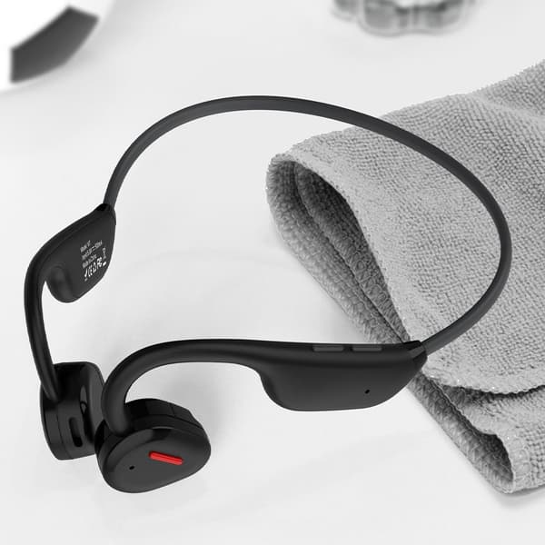 Benledningshodetelefon Åpent øre LYSGRÅ light grey
