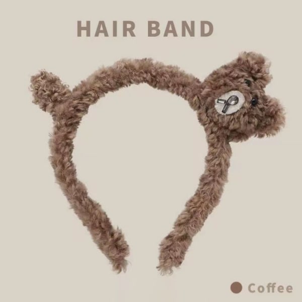 Cat Hair Hoop -hiuspanta MUSTA black