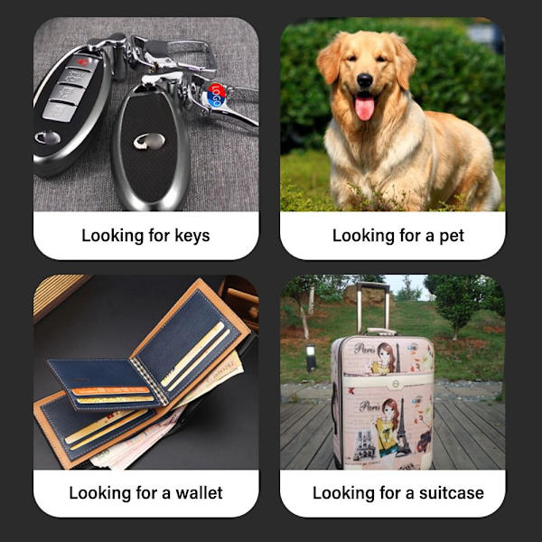 Anti-Förlorad Alarm Mini GPS Tracker VIT