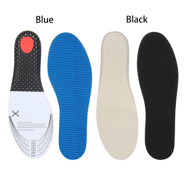 Memory Foam Invisible Height Öka innersulor BLÅ-3CM Blue-3cm
