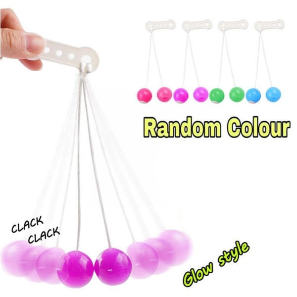 2/4 stk Clack Ball Click Clackers Leke 4CM(2stk) 4CM(2stk) 4CM(2PCS)