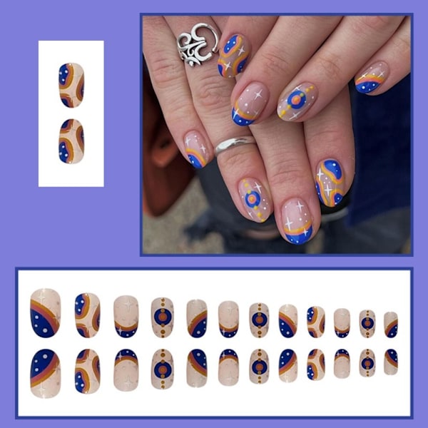False Nails Long Almond 2 2 2