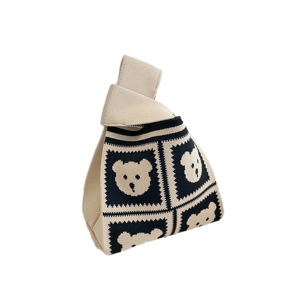 Knit Handbag Tote Bag 1 1 1