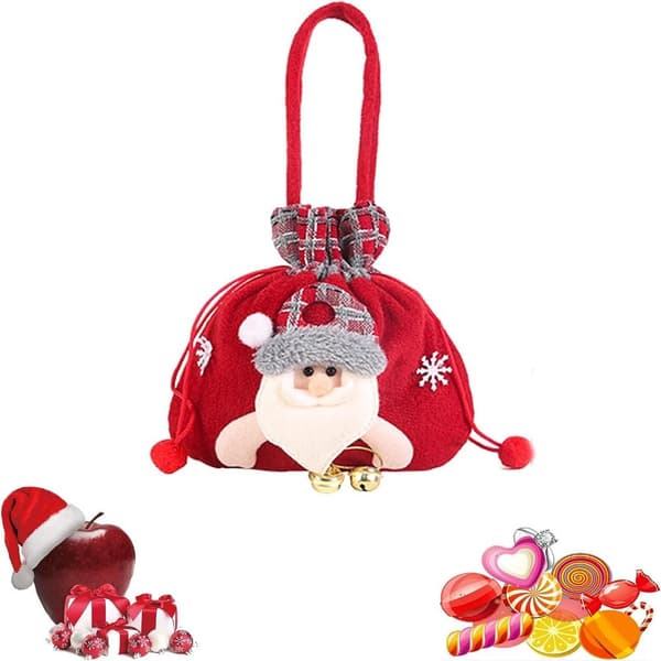 Julklappsdockapåsar Godispresentpåse REN Reindeer