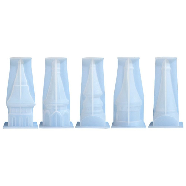 Ring Cone Resin Form Ring Hållare Silikon Molds Smycken Display