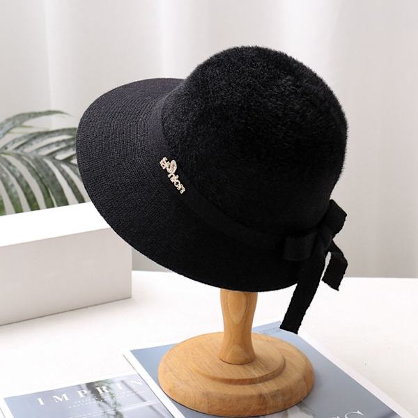 Casual Basin Hat Kuppel Hat SORT black