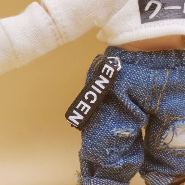 Muoti Farkut Housut Doll Casual T-paita 1 1 1