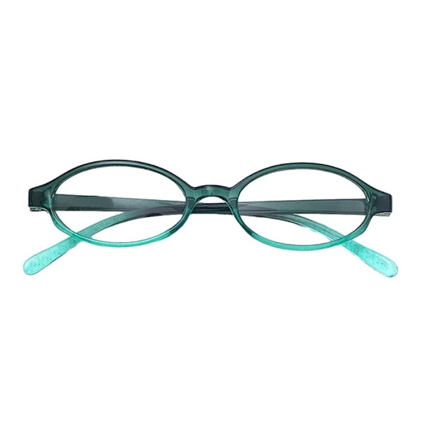 Anti-Blue Light Briller Runde Briller GRØN FLAD LYS FLAD Green Flat light-Flat light