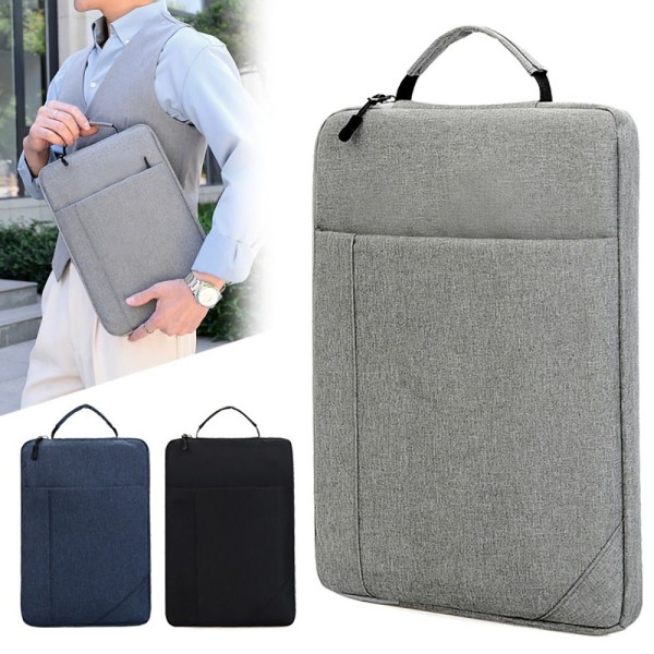 13 15 tuuman kannettavan tietokoneen käsilaukku Ultrabook Sleeve HARMAA 15-16 TUUM Grey 15-16 inch