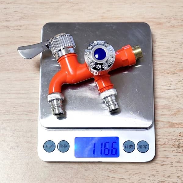 Tvättmaskin kran 1/2" Universal Interface grön