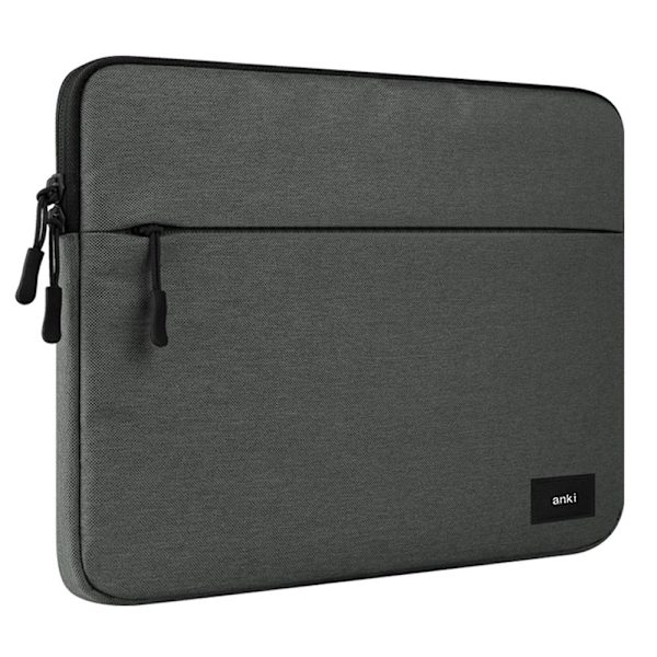 11-15,6" taskehylster til bærbar computer MØRKEGRÅ 15,6" Dark Grey 15.6 inch