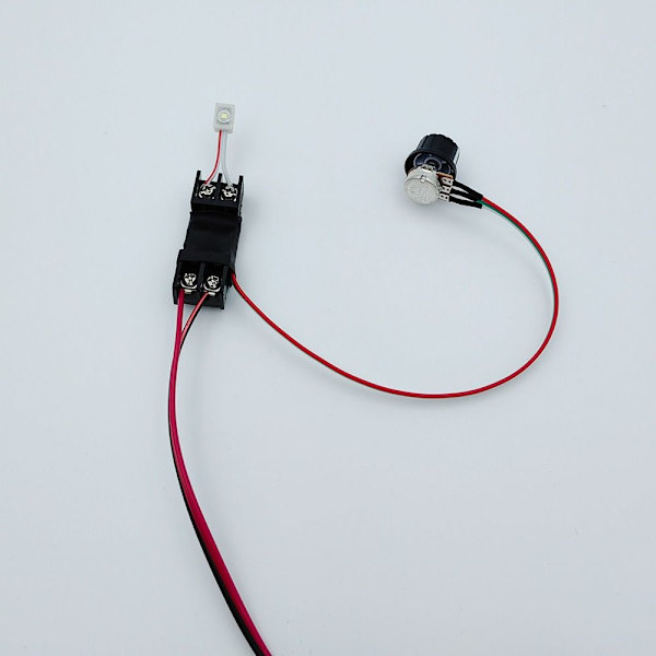 LED Manuel dæmper Manuel Knop Controller 8A 8A 8A