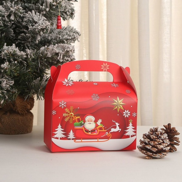 8 Stk Slikpose Julepapiræske 8 STK-A 8 STK-A 8pcs-A