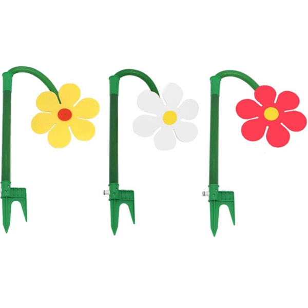 Dansande blommor Sprinkler Solrosdusch GUL yellow