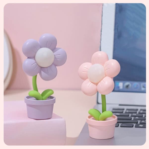 Natlys Bordlampe PINK Pink