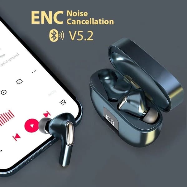 Hodetelefoner Trådløst Headset BLÅ blue