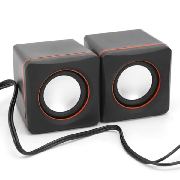 Dator Mini Audio Trådbunden datorhögtalare Stereo Sound Bar
