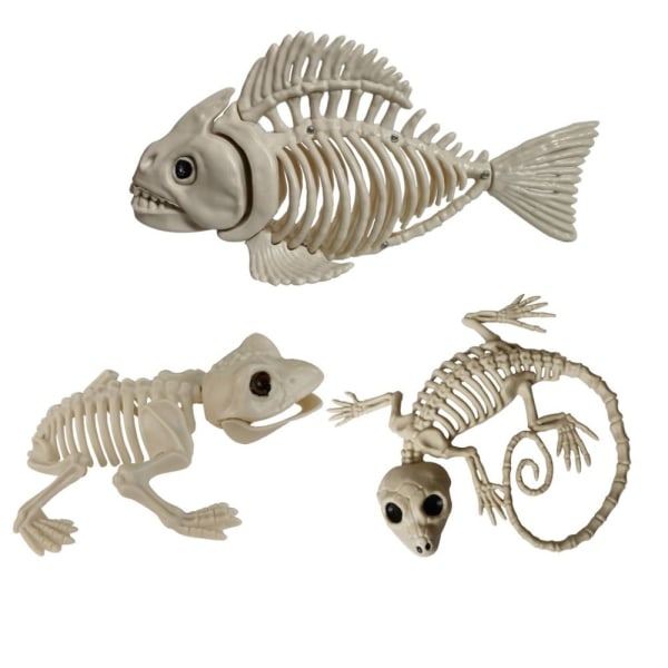 Halloween bevægeligt skelet Dyr falsk skelet SLANGE SLANGE snake