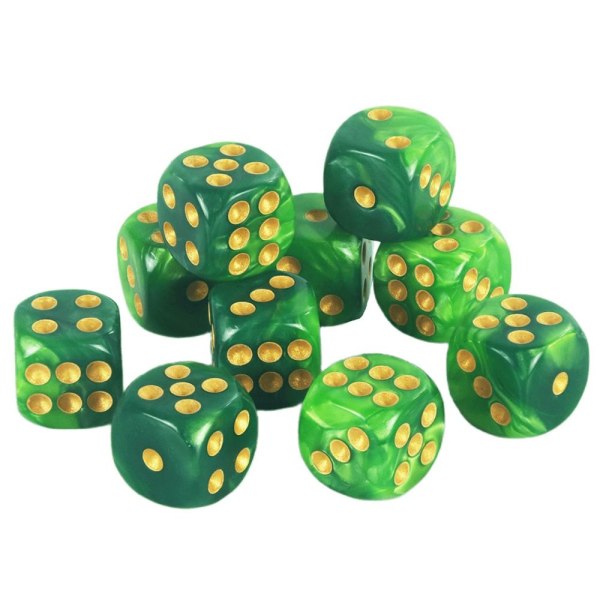 10 kpl / set DND Dice Polyhedral Dice STYLE 9 STYLE 9 Style 9