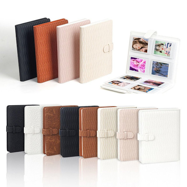 Instant Camera Photo Album 3 tums fotolagring LACY-BLACK Lacy-Black