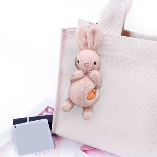 2st Little White Rabbit Plyschleksak GRÅ grey