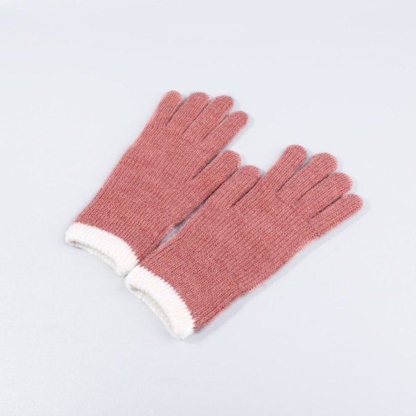 Kvinder Strikkede Handsker Exposed Finger Handsker SORT black