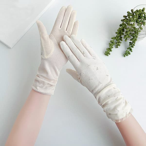 Sommerhandsker Luffer LILLA purple