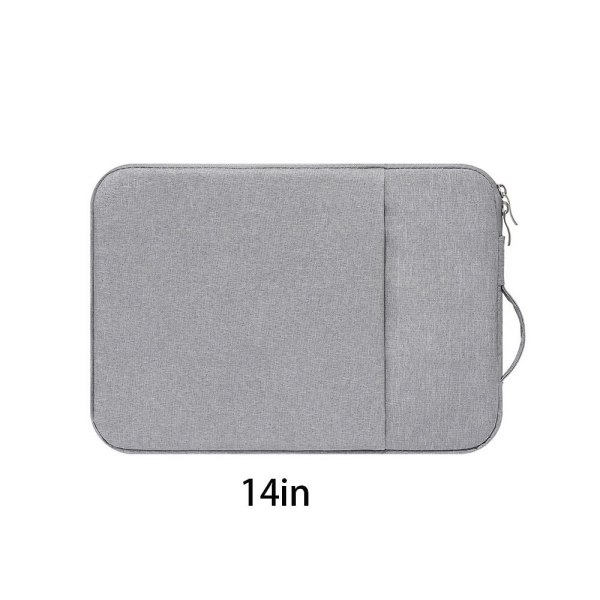 Beskyttelsesveske for bærbar datamaskin Laptopveske LYS GRÅ 14IN Light Grey 14in