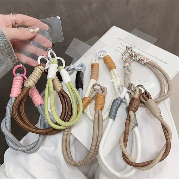 Flettet lanyard nøglering bil nøgleringe B B B