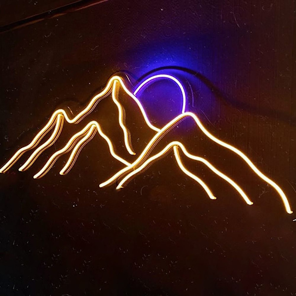 LED Sunset Sunrise Neon Neon-skiltlys F F F