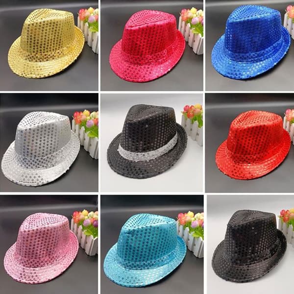 Jazz Hat Panama Cap ROSE RED Rose red