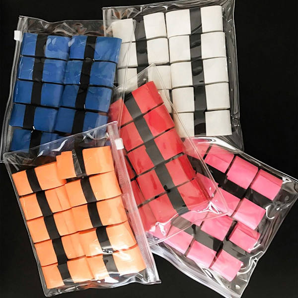 10 Stk Badminton Overgreb Tennis Overgreb SORT 10 STK 10 STK Black 10Pcs-10Pcs