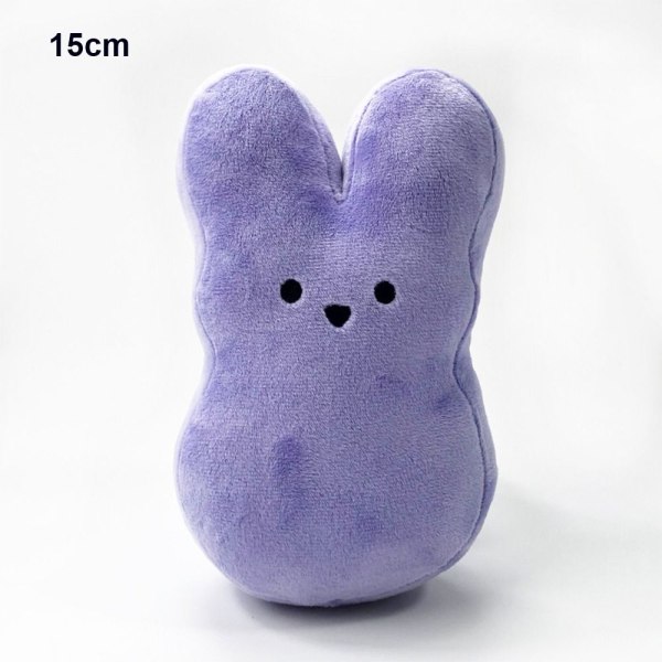 2st 15cm Söt Peep Bunny Animal Star Morot Kanindocka Purple