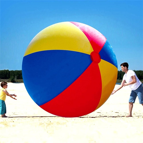 100/150cm Oppblåsbar Beach Ball PVC Ballonger 150CM 150CM