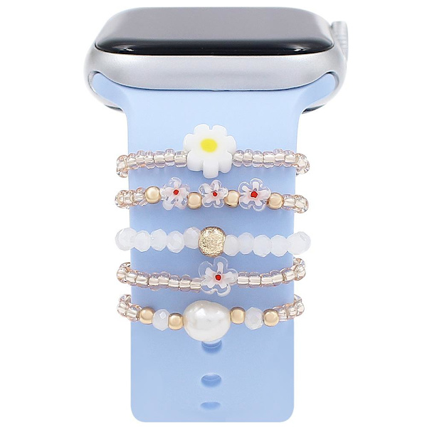 Rem Dekorativ Ring Armband Dekoration VIT White