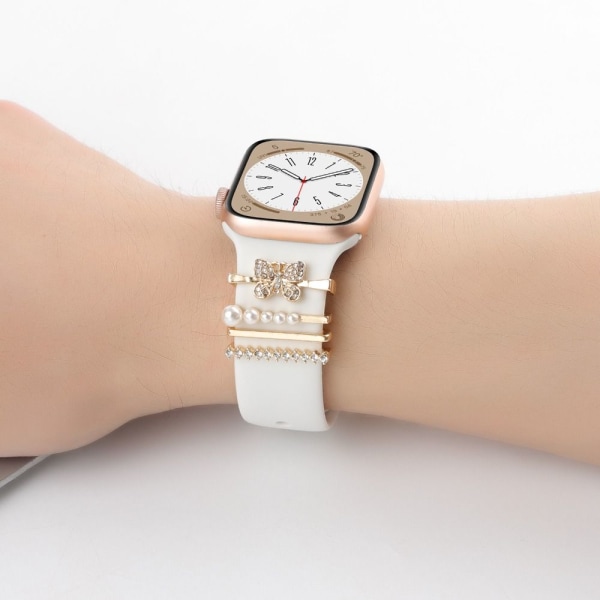 Watch Band Ornament Dekorativ Ring GULD GULD gold