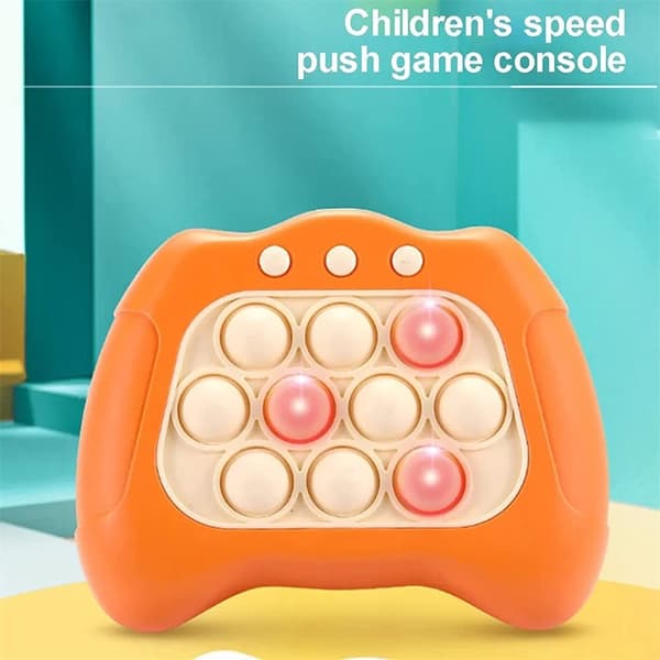 Sensoriska Fidget Leksaker För Barn Spelkontroll Bubbla Pink