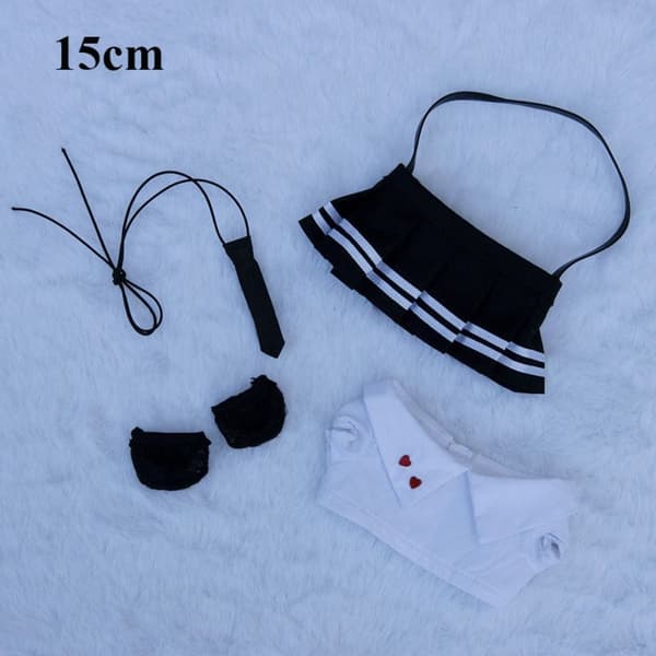 Dockkläder Dockkjol kostym 15CM 15cm