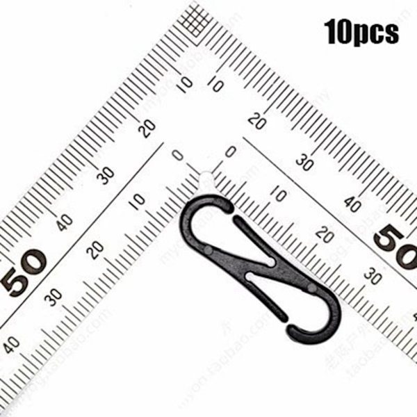 10 stk Karabinhager Rygsæk Spænder S SHAPE S SHAPE S Shape