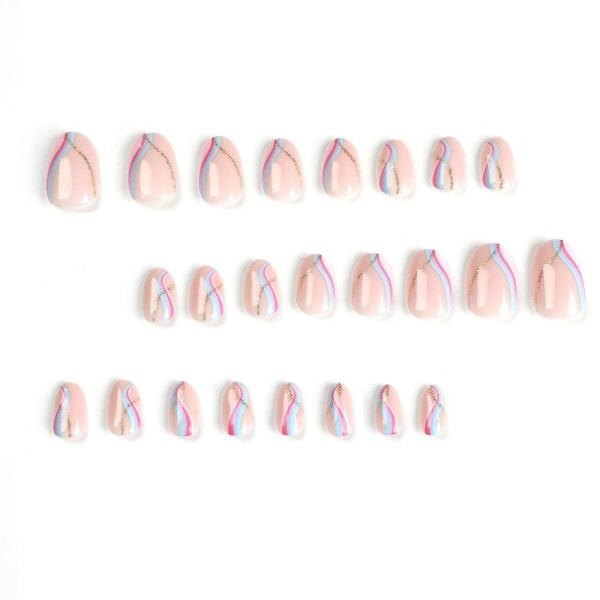 Almond Fake Nails False Nail 1 1 1