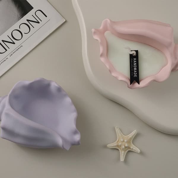 Conch Form Form Ljuskärl