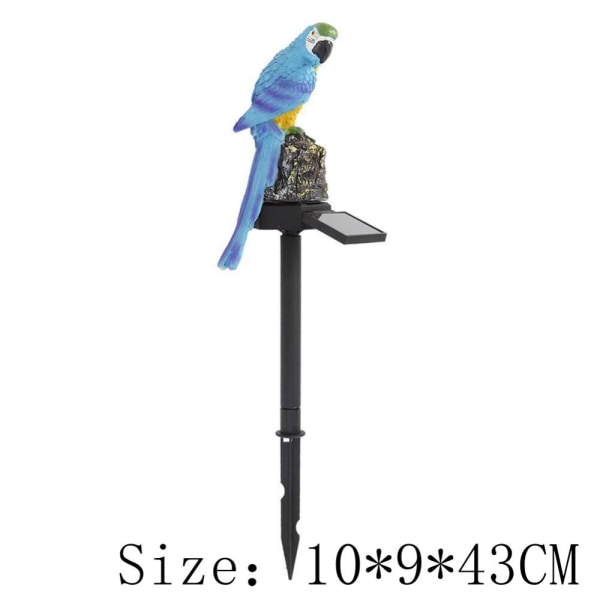 Solenergi LED-lys Parrot Lawn Light BLÅ Blue