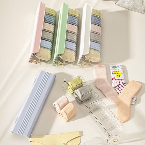 Underkläder Förvaringslåda Slipsar Organizer ROSA Pink