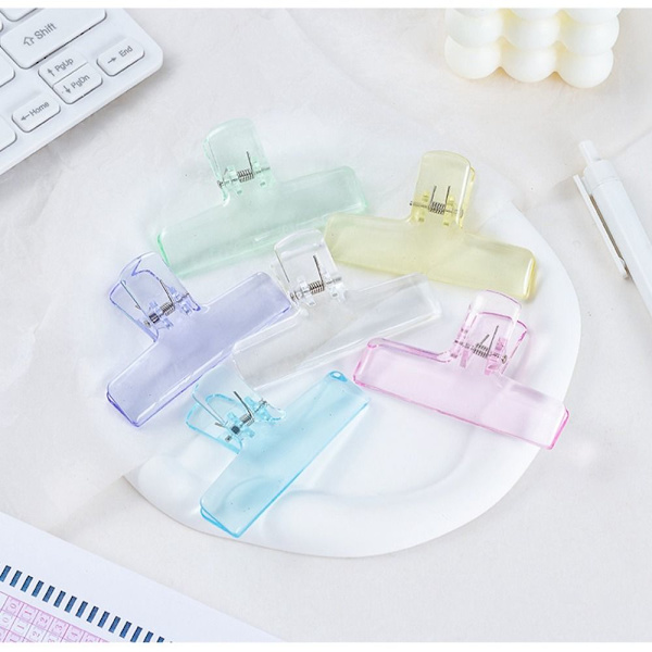 Akryl Binder Clip Planner Clips FÄRG 4 FÄRG 4 Color 4