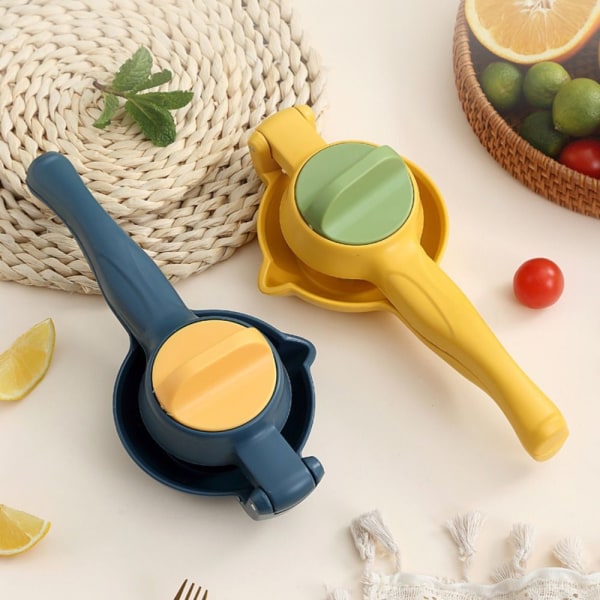 Citron Lime Squeezer Hand Juicer BLÅ Blue