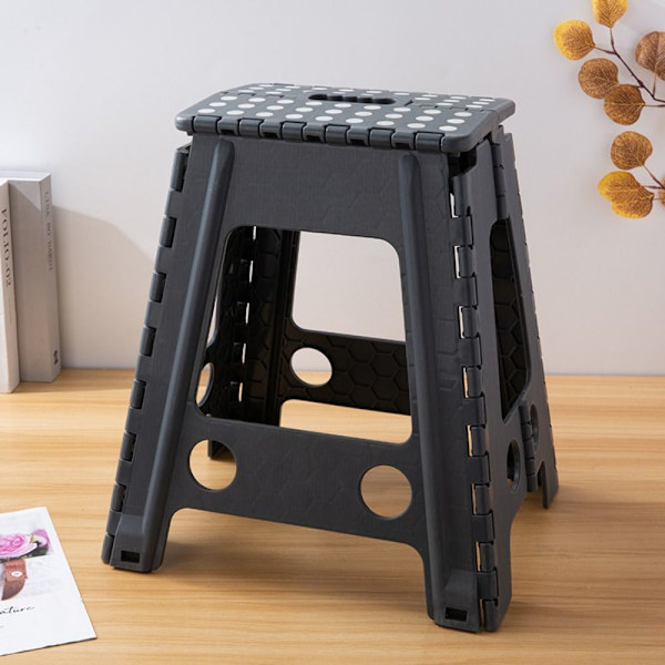 Foldetrin skammel Foldebænk SORT 22X29X32CM black 22x29x32cm