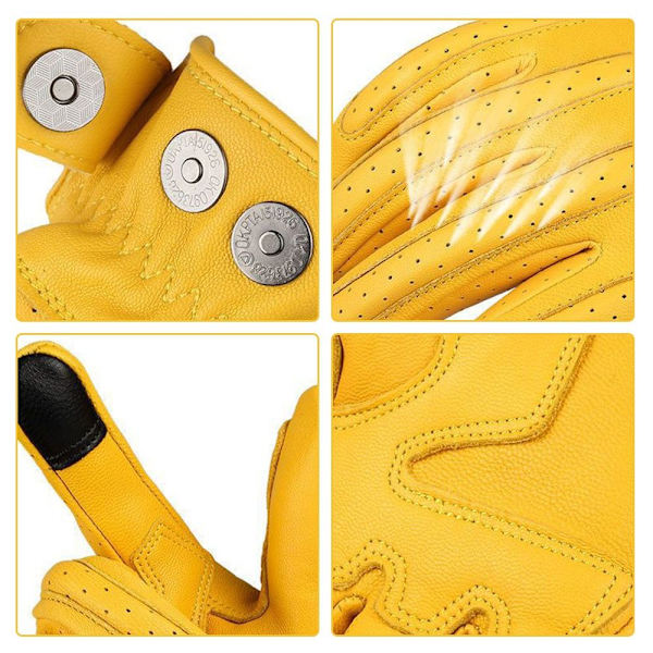 Cykelhandskar Collision Avoidance-handske GUL S S Yellow S-S