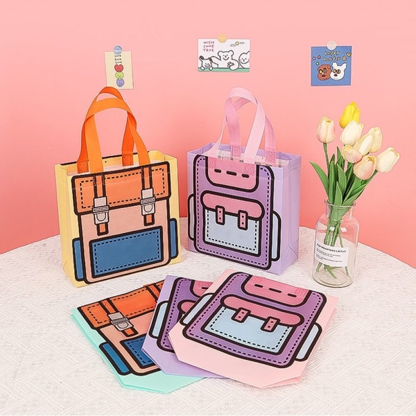 4st presentförpackning Handväska Tygpåse STYLE 2 STYLE 2 Style 2